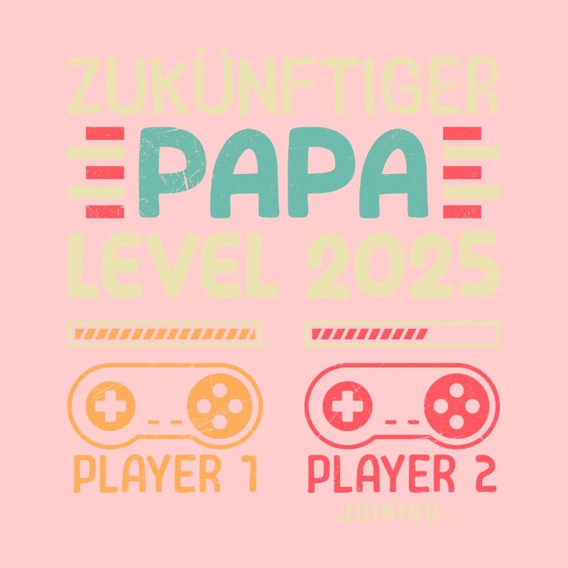 FUTURE DAD LEVEL 2025 Vintage Player Dad