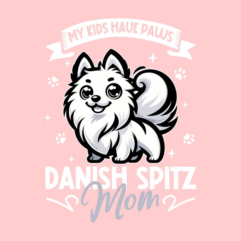 Dänischer Spitz Mama