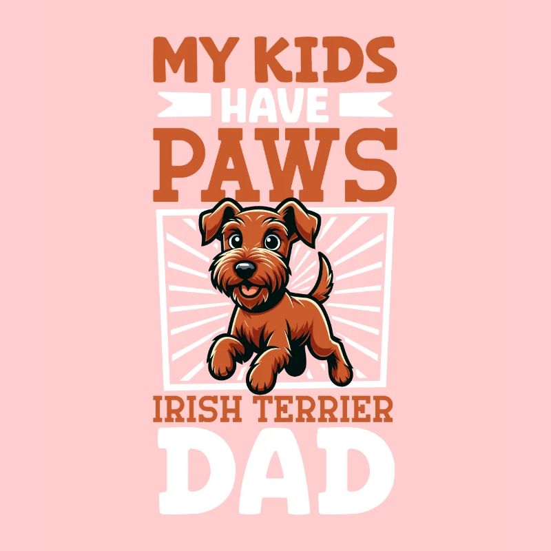 Irish Terrier Dad