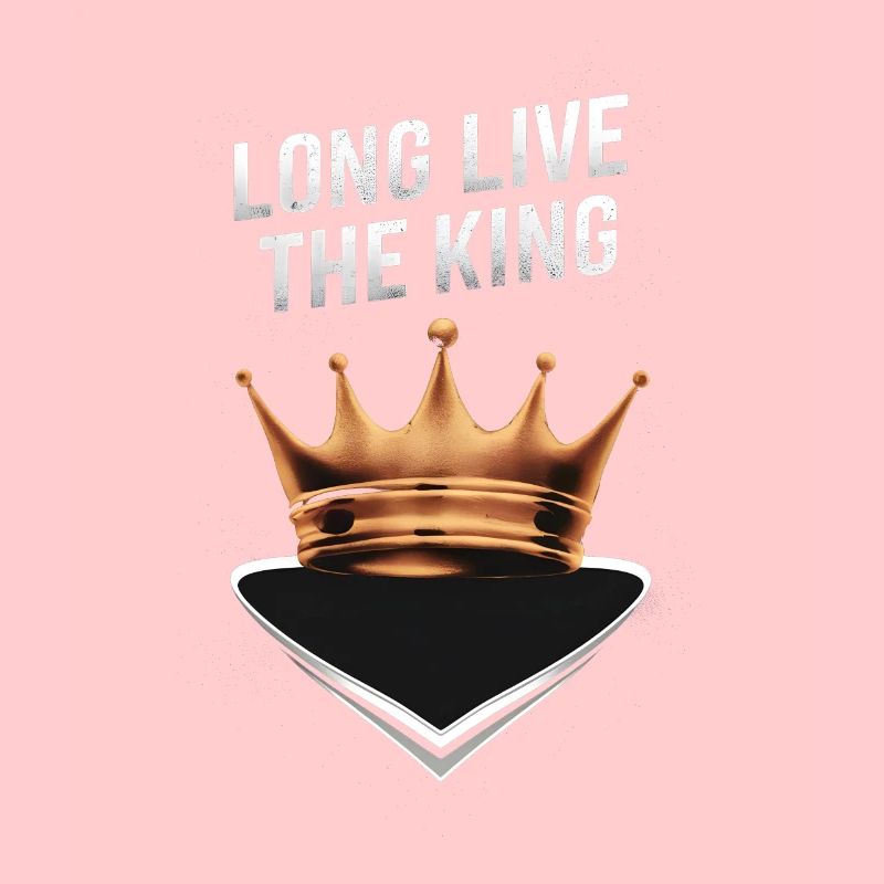 long live the king with a crown