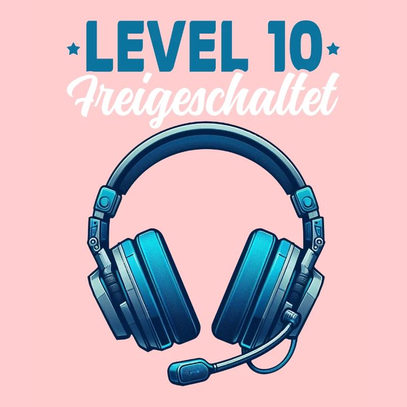 Level 10 Freigeschaltet Gaming Geburtstag PC