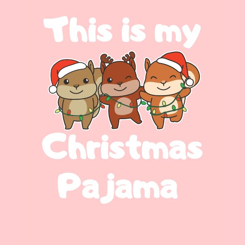 Eichhörnchen Weihnachts Schlafanzug