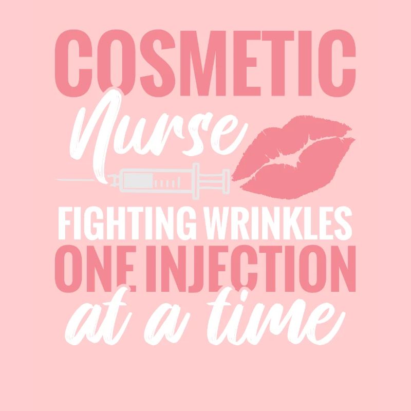 Kosmetische Krankenschwester Bekämpft Falten Mit