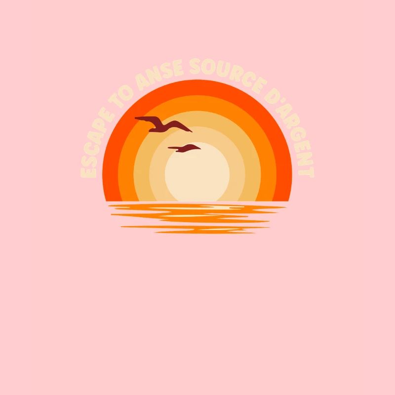 Ich fliehe nach Anse Source d'Argent