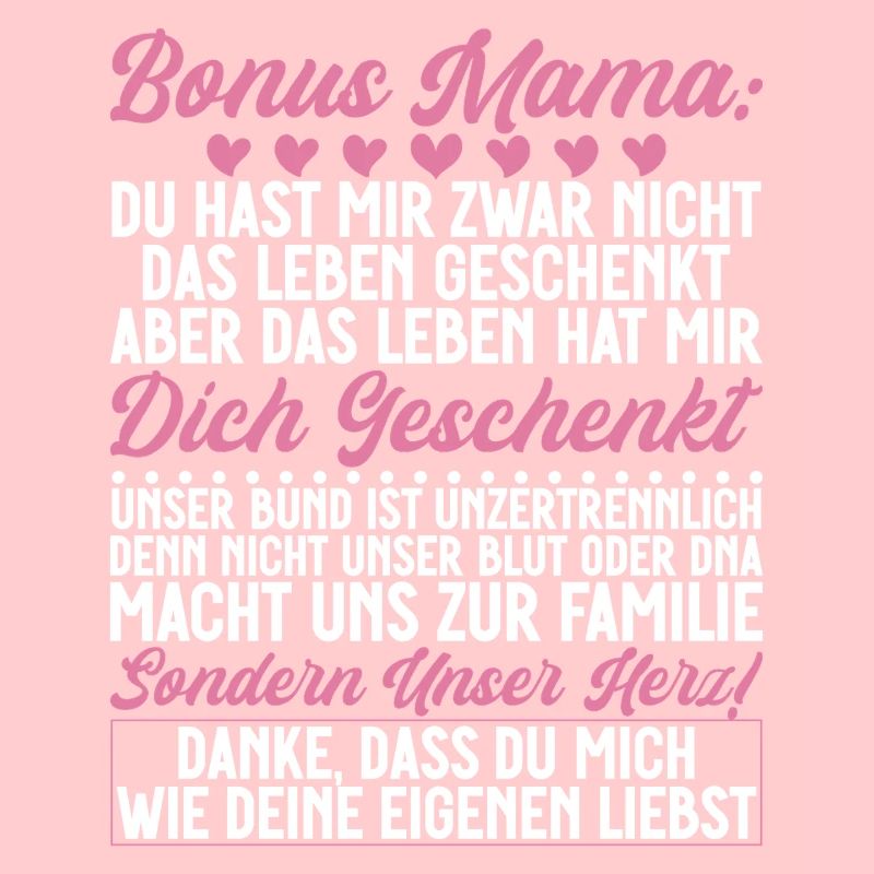 Bonus Mama Muttertag Mutterschaft Mama Elternteil