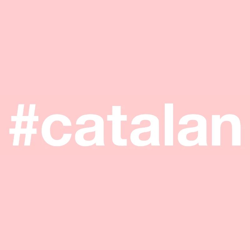CATALAN Katalanisch Hashtag