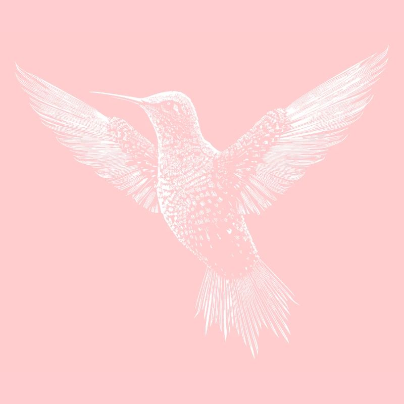 Colibri, oiseau mignon en code ASCII