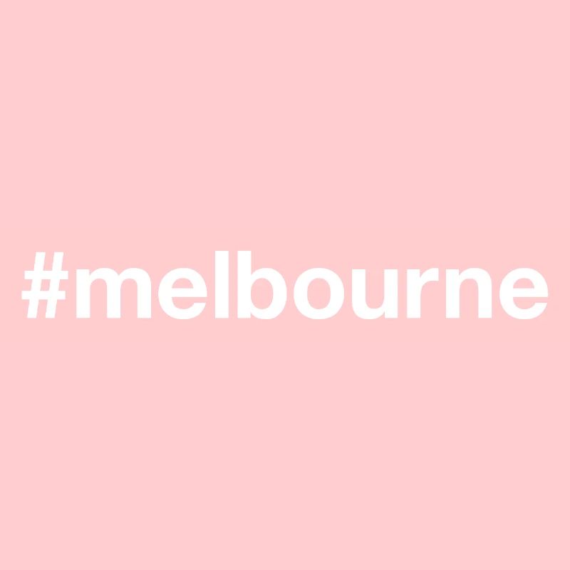 MELBOURNE Australie Hashtag