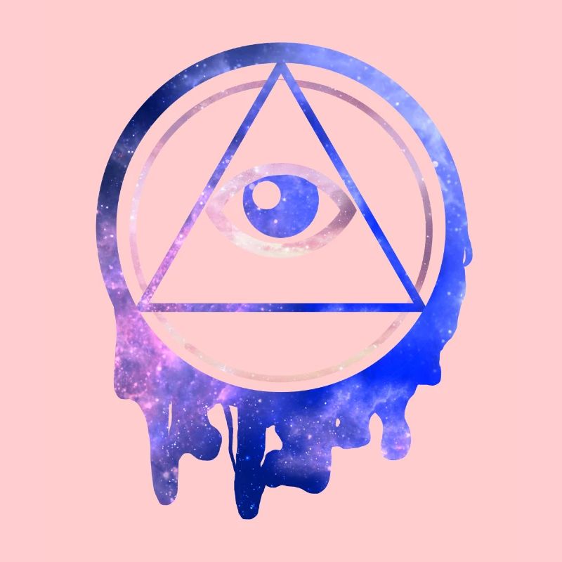 All Seeing Eye Illuminati stars