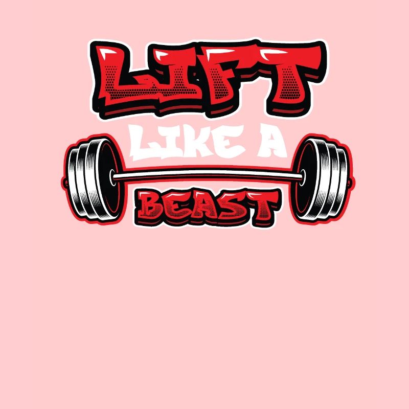 Heben Wie Eine Bestie Gewichtheben Bodybuilder