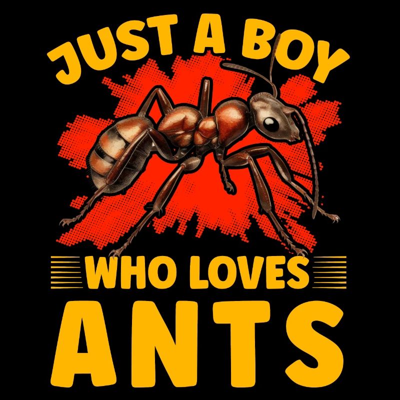 Juste un garçon qui aime les fourmis