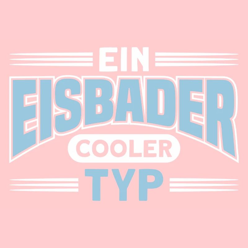 Ein Eisbader Cooler Typ
