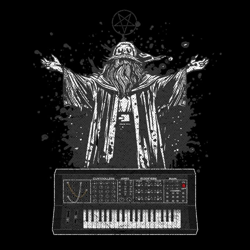 Synthesizer Geschenk Synth Analog Modular Satan