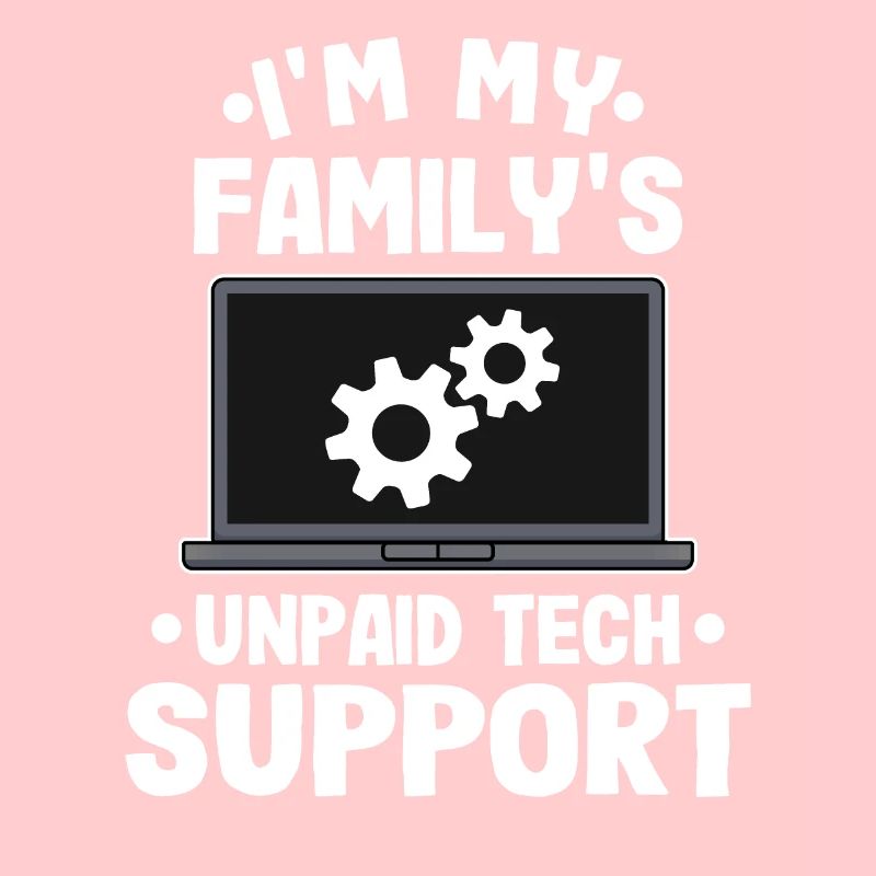 Unpaid Tech Support Funny Technical Support Gift