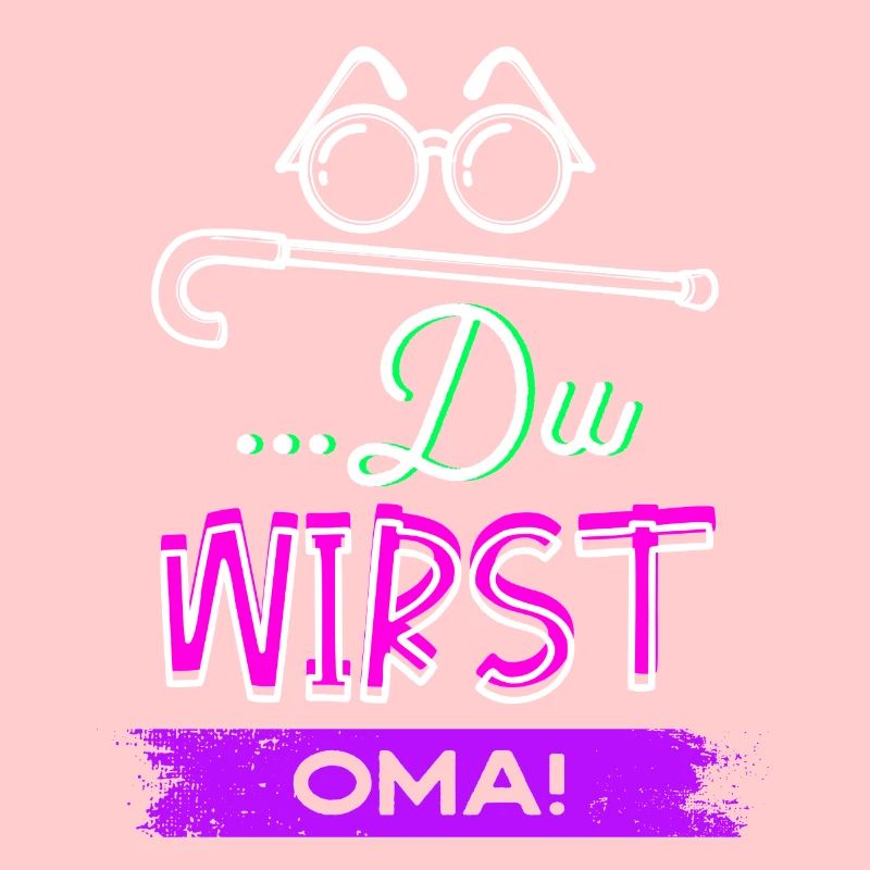 Sehschwäche Brille Statement Großmutter Oma