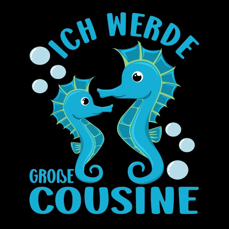 Cousine Ich werde große Cousine Cousinen Seesterne