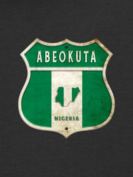 Abeokuta Nigeria coat of arms flag design