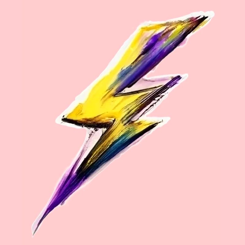 Stilisierter Blitz