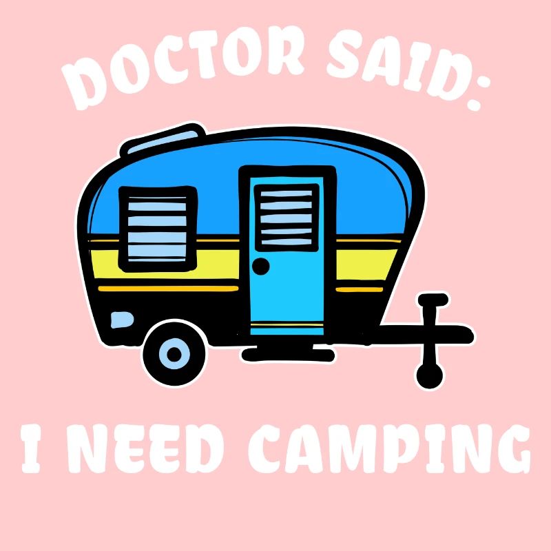 Holiday Statement Caravan Camping Hiker