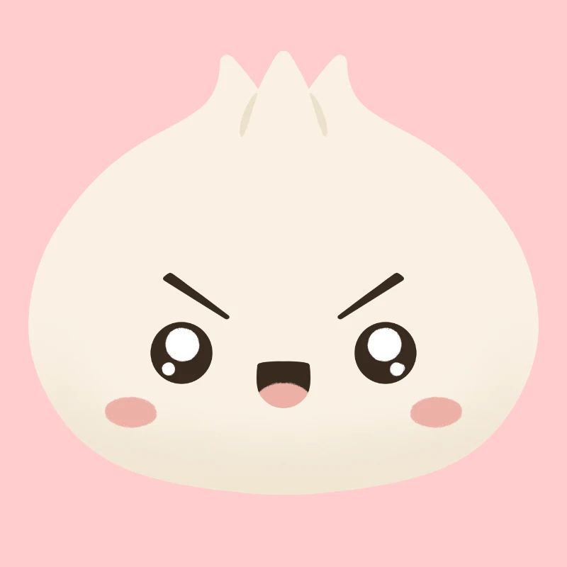 Grumpy Dumpling – süßes Maskottchen