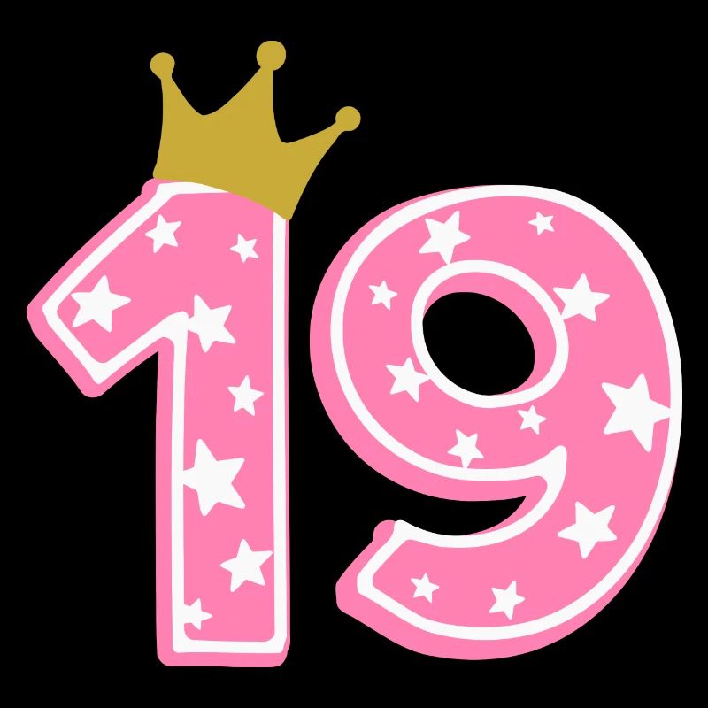 19 Krone 19e anniversaire 19 ans