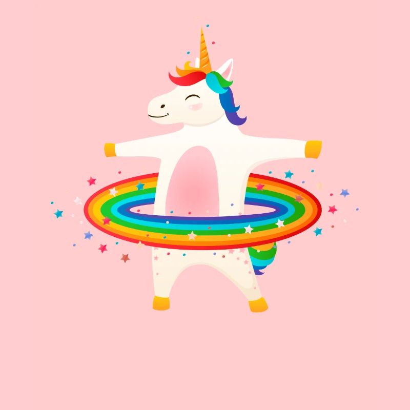 Unicorn Hooping - Hula Hoop