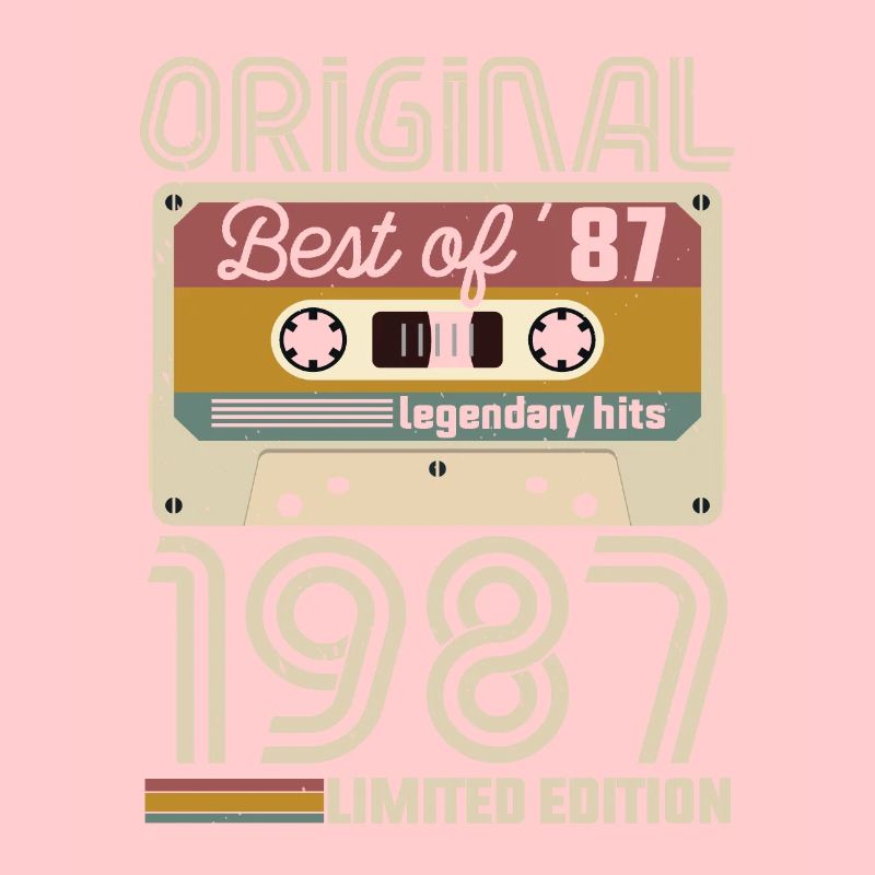 Vintage Birthday Original Gift Idea 1987