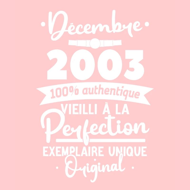 Décembre 2003 20 Ans