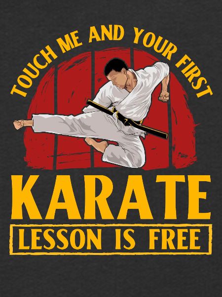 Touch me and your first Karate lesson is free
