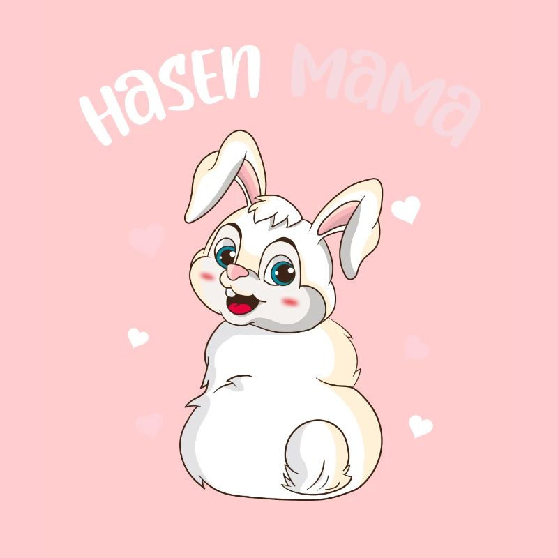 Hasenfreund Mom Hasenmutti Outfit beste Hasen Mama