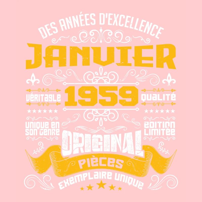 JANVIER 1959 | ORIGINAL PIÈCES