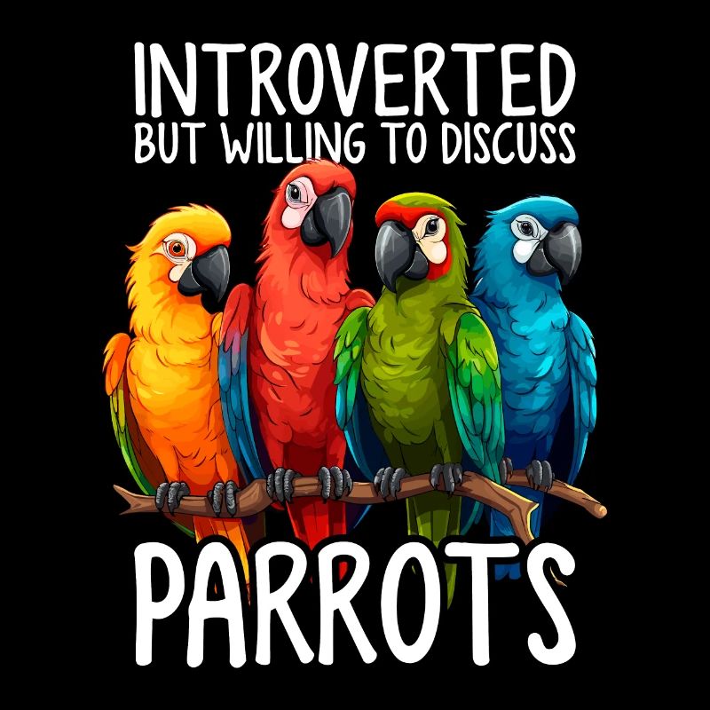 Antisocial Funny Parrots Bird Parrot Introvert