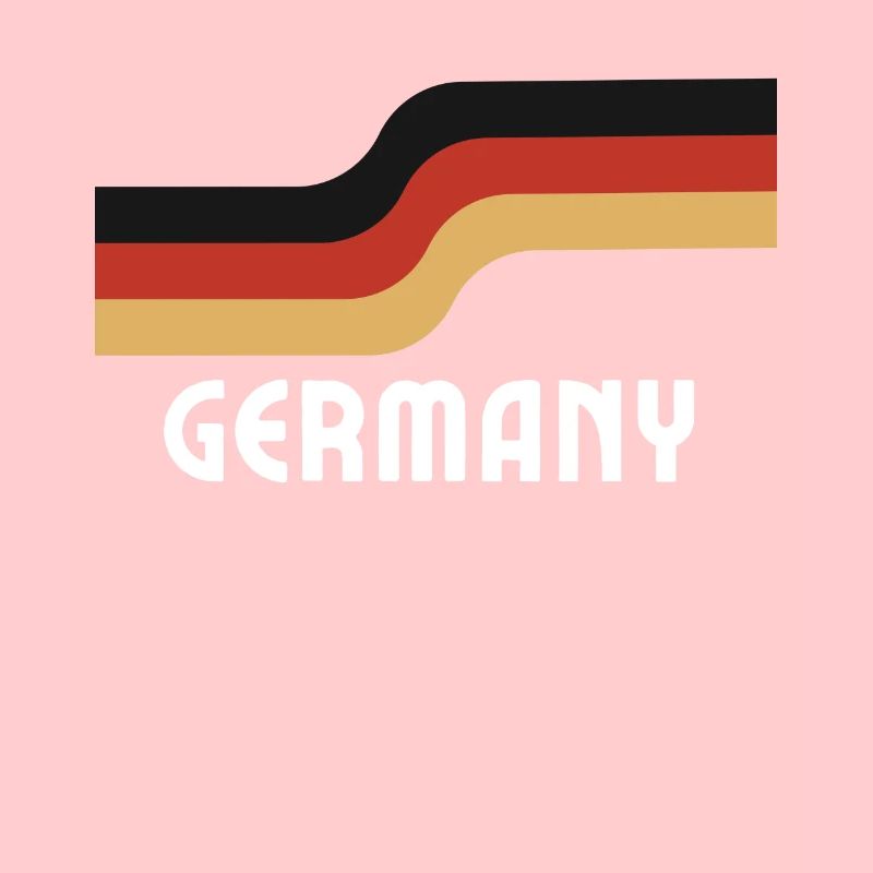 Drapeau rétro Jersey Allemagne