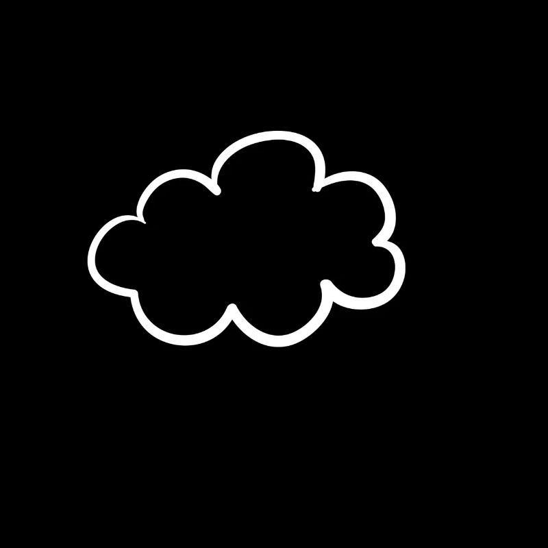 Heart little heart cloud thunderstorm gift