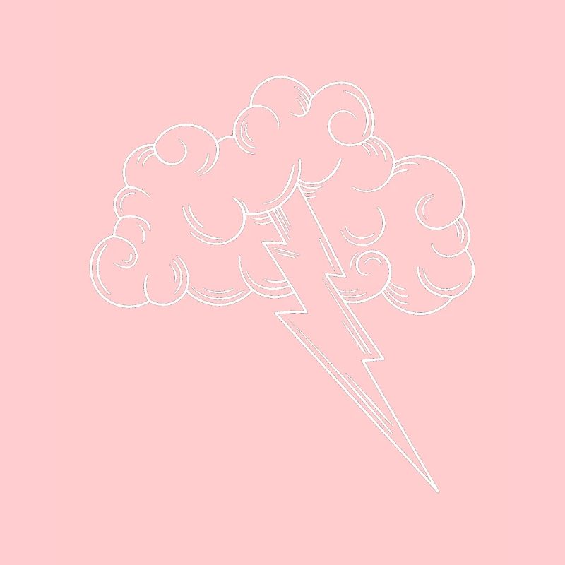 Lightning thunder thunderstorm electricity energy gift idea