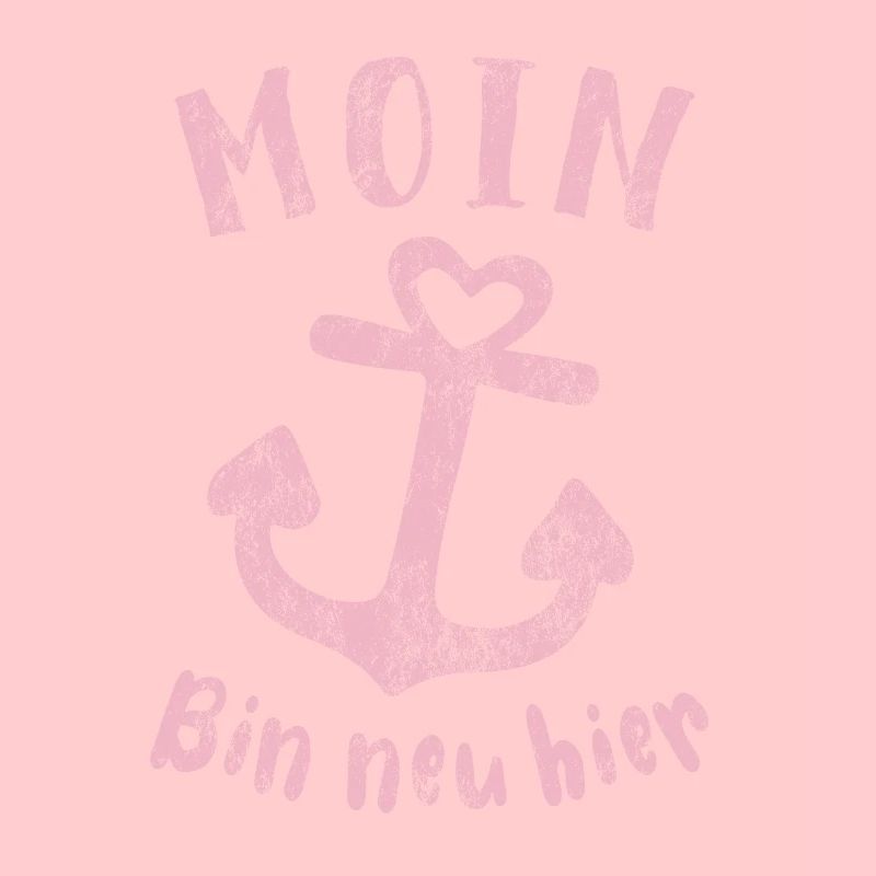 Moin bin neu hier Anker Baby Geburt Spruch