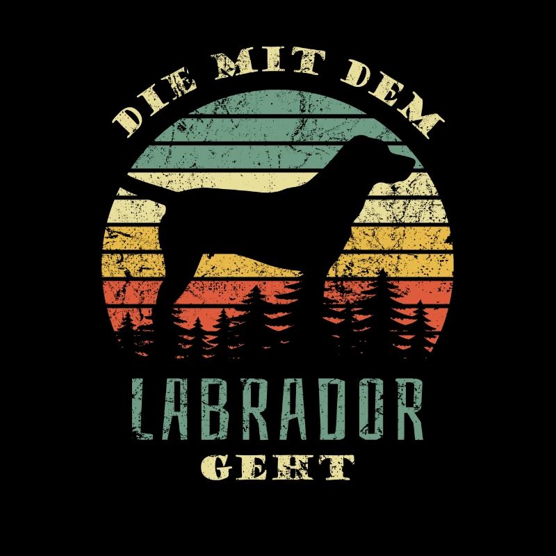 Die mit dem Labrador geht - Gassi gehen