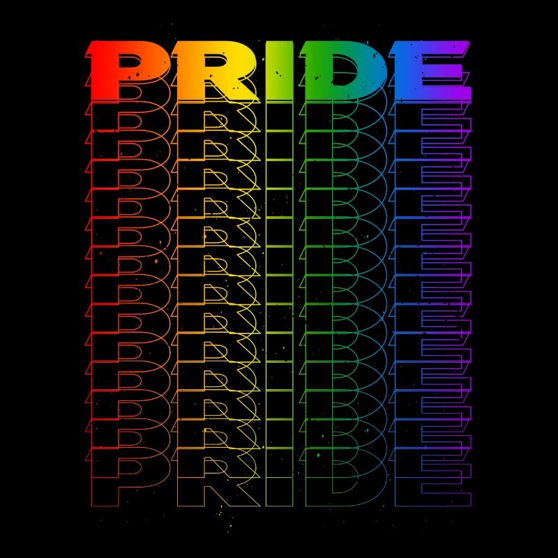 Drapeau arc-en-ciel du défilé LGBTQ