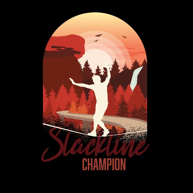 Slackline, Equilibrio Sport