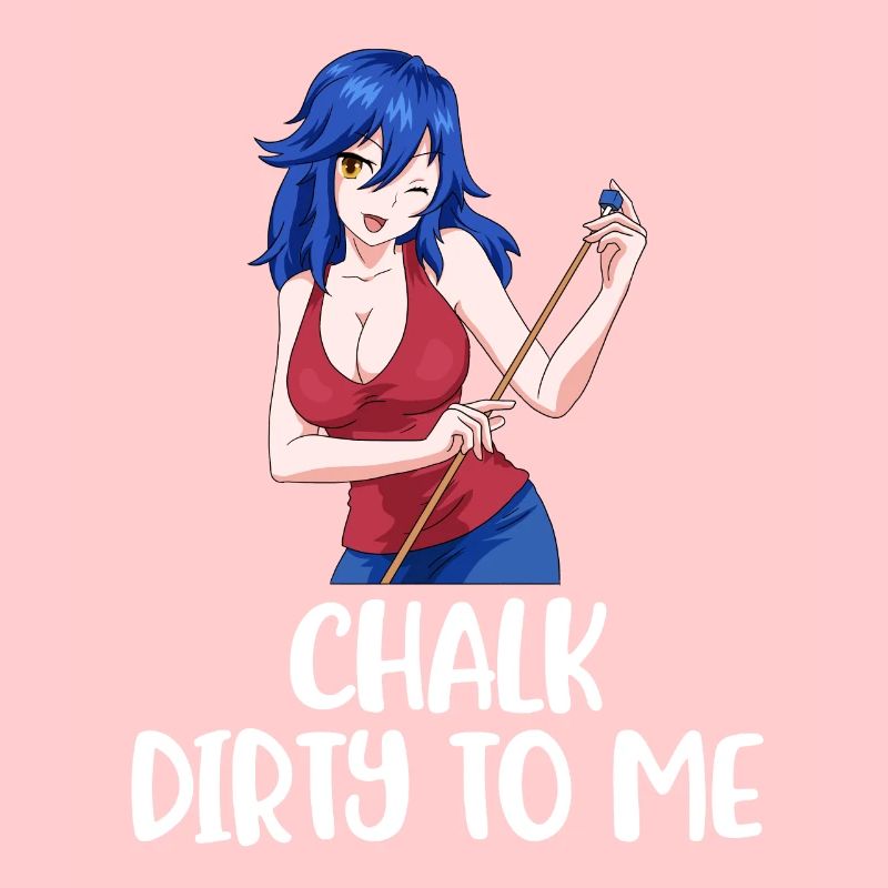 Chalk Dirty To Me Billard Geschenk
