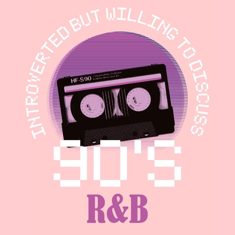 Introverted 90's R&B Introvertiert Geschenk