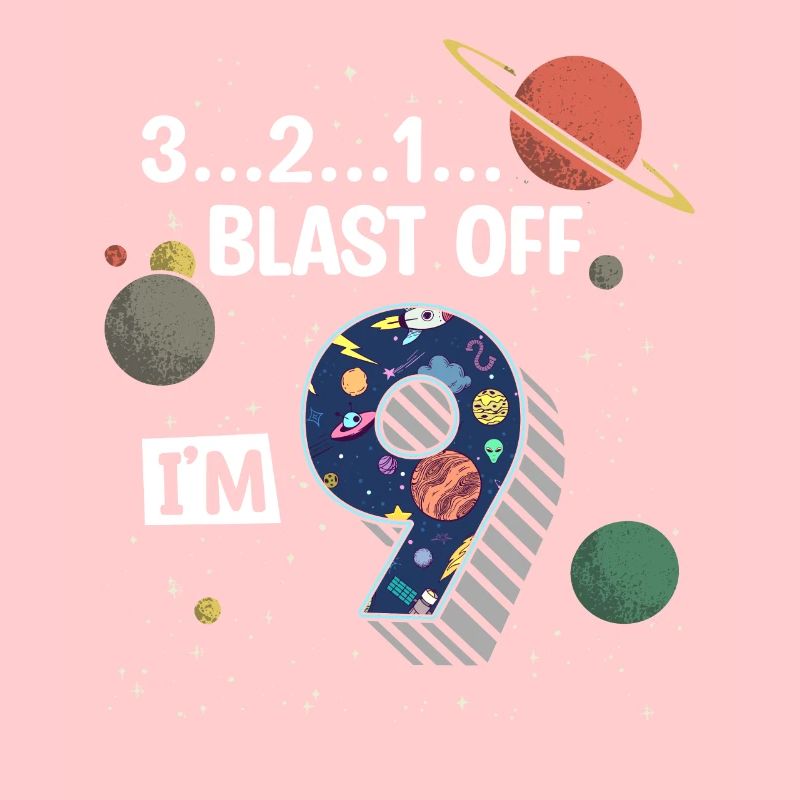 Blast Off J’ai 9 ans, 9ème anniversaire