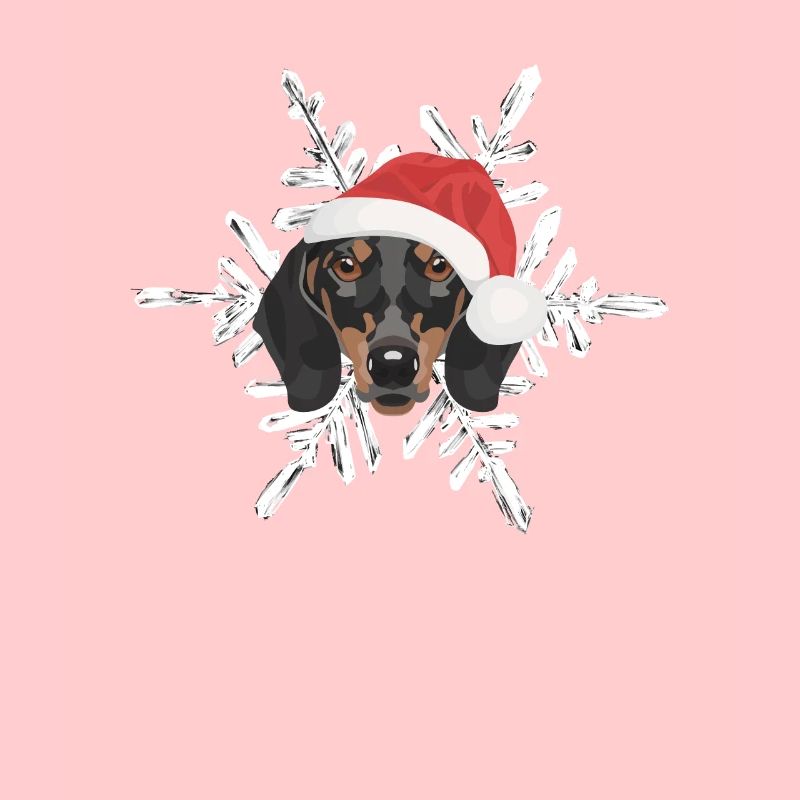 Teckel Joyeux Noël