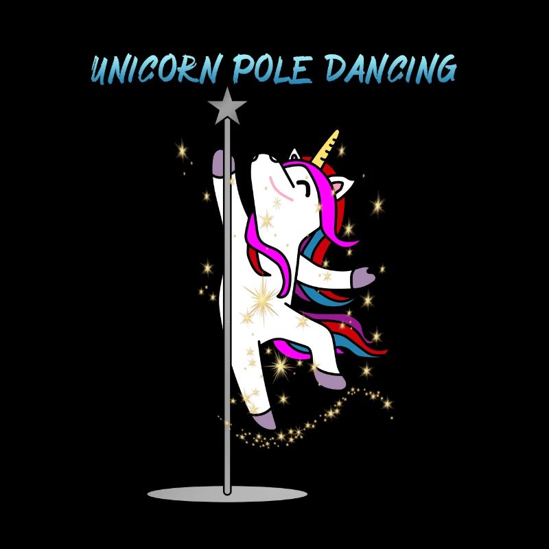 Einhorn Pole Dancing