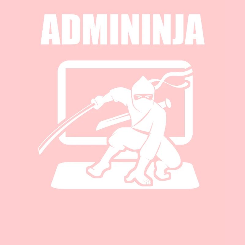 Admininja Admin Ninja Computer Scientist Funny Gift