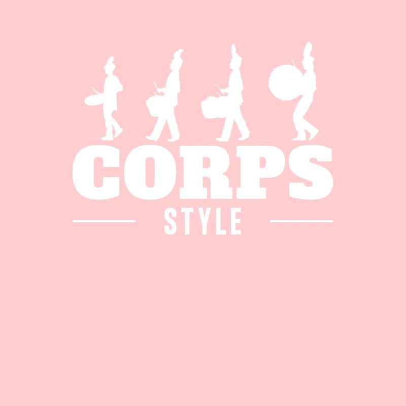 Corps Style Funny Drumline Band Musiker