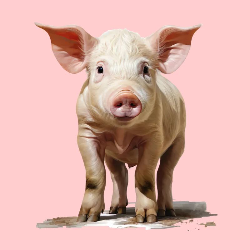 Kleines putziges Ferkel