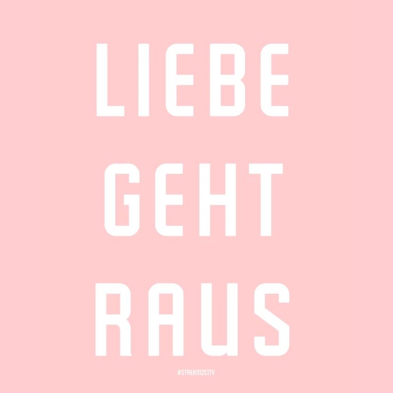Liebe geht raus - Weiß
