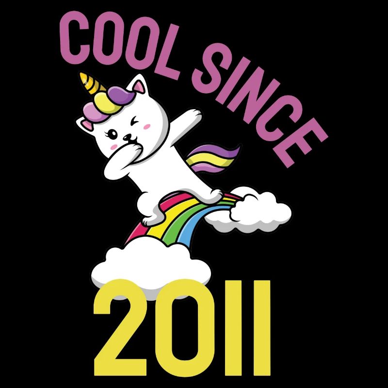 Cool seit 2011 Dabbing Katze 11. Geburtstag