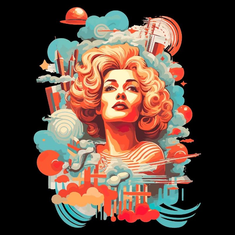 Élégance rétro : Vintage Lady
